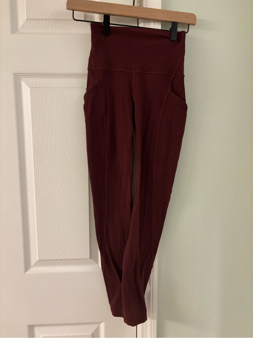 lululemon athletica High-Rise Wine Leggings with Side Pockets